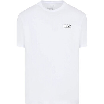 Abbigliamento Uomo T-shirt maniche corte Emporio Armani EA7 MAN JERSEY T-SHIRT Bianco