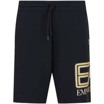 Abbigliamento Uomo Shorts / Bermuda Emporio Armani EA7 MAN JERSEY BERMUDA Nero