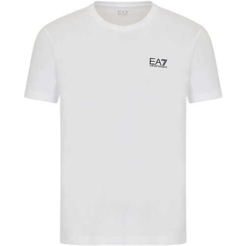 Abbigliamento Uomo T-shirt maniche corte Emporio Armani EA7 MAN JERSEY T-SHIRT Bianco
