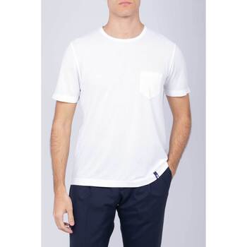 Abbigliamento Uomo T-shirt maniche corte Drumohr DTJ000B 100 Bianco