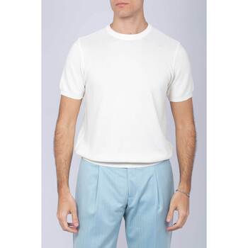 Abbigliamento Uomo T-shirt maniche corte Drumohr D1Z100L 120 Bianco