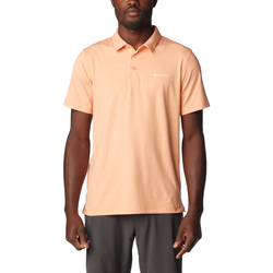 Abbigliamento Uomo Polo maniche corte Columbia Tech Trail Polo Shirt Arancio