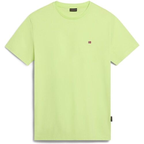 Abbigliamento Uomo T-shirt maniche corte Napapijri T-Shirt a Maniche Corte Salis SALIS Giallo-Y1L1-GIALLO
