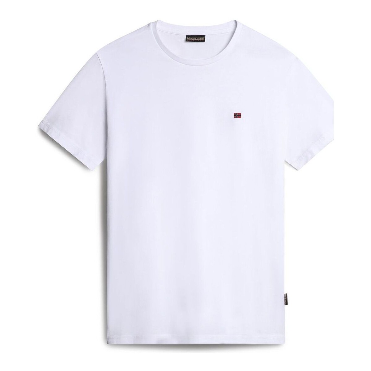 Abbigliamento Uomo T-shirt maniche corte Napapijri T-Shirt a Maniche Corte Salis SALIS Bianco