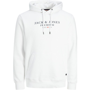 Abbigliamento Uomo Maglioni Jack & Jones Archie Sweat Hood Bianco