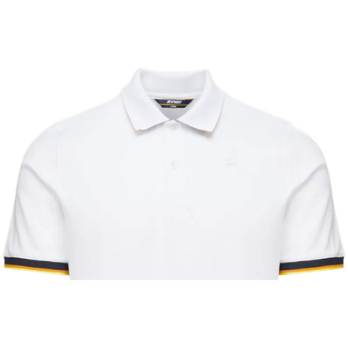Abbigliamento Uomo Polo maniche corte K-Way T-Shirt e Polo POLO Bianco