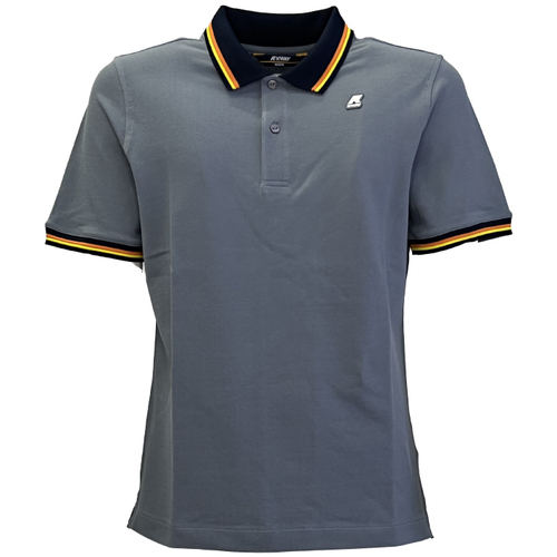 Abbigliamento Uomo Polo maniche corte K-Way T-Shirt e Polo POLO Blu