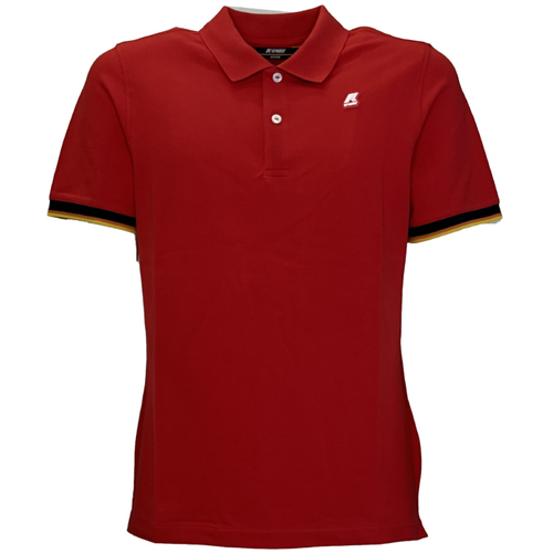 Abbigliamento Uomo Polo maniche corte K-Way T-Shirt e Polo POLO Rosso