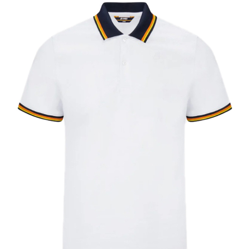 Abbigliamento Uomo Polo maniche corte K-Way T-Shirt e Polo POLO Bianco