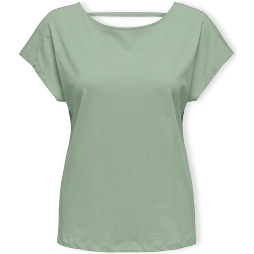 Abbigliamento Donna Top / Blusa Only Top May Life S/S - Subtle Green Verde