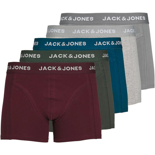 Biancheria Intima Uomo Boxer Jack & Jones 5-Pack Boxers Smith Multicolore