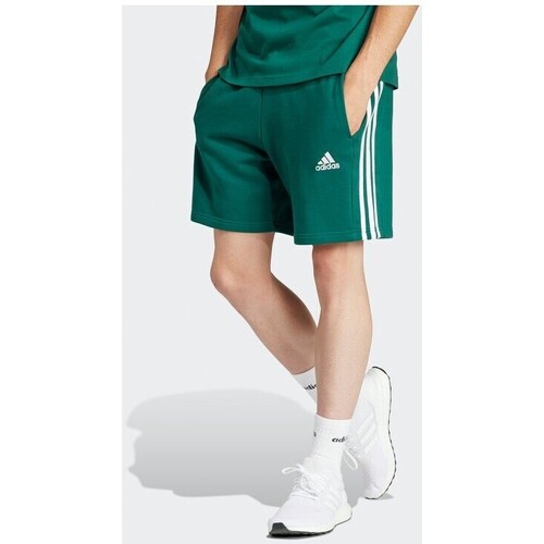 Abbigliamento Uomo Shorts / Bermuda adidas Originals SHORT - ESSENTIALS 3-STRIPES-IS1342 Verde