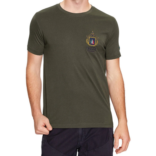 Abbigliamento Uomo T-shirt maniche corte Aeronautica Militare TS2220J641 Verde