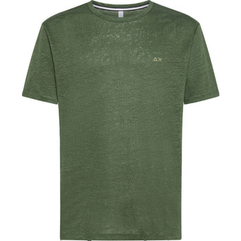 Abbigliamento Uomo T-shirt maniche corte Sun68 T34132 Verde