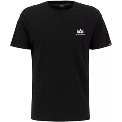 Abbigliamento Uomo T-shirt & Polo Alpha t-shirt basic nera Nero