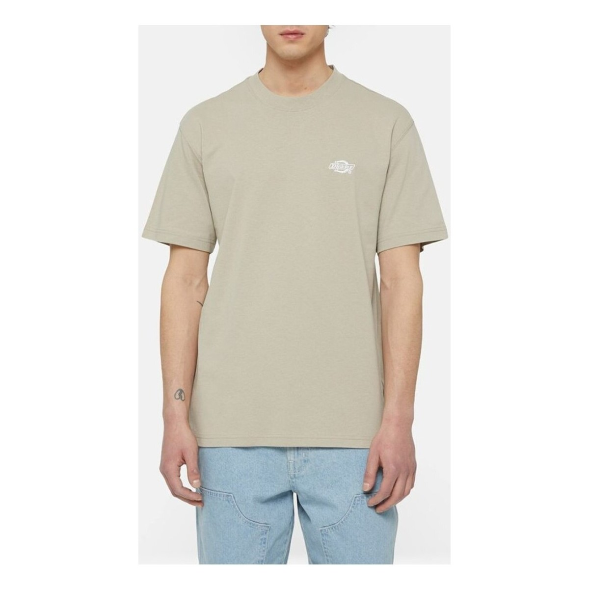 Abbigliamento Uomo T-shirt & Polo Dickies shirt Herndon Beige