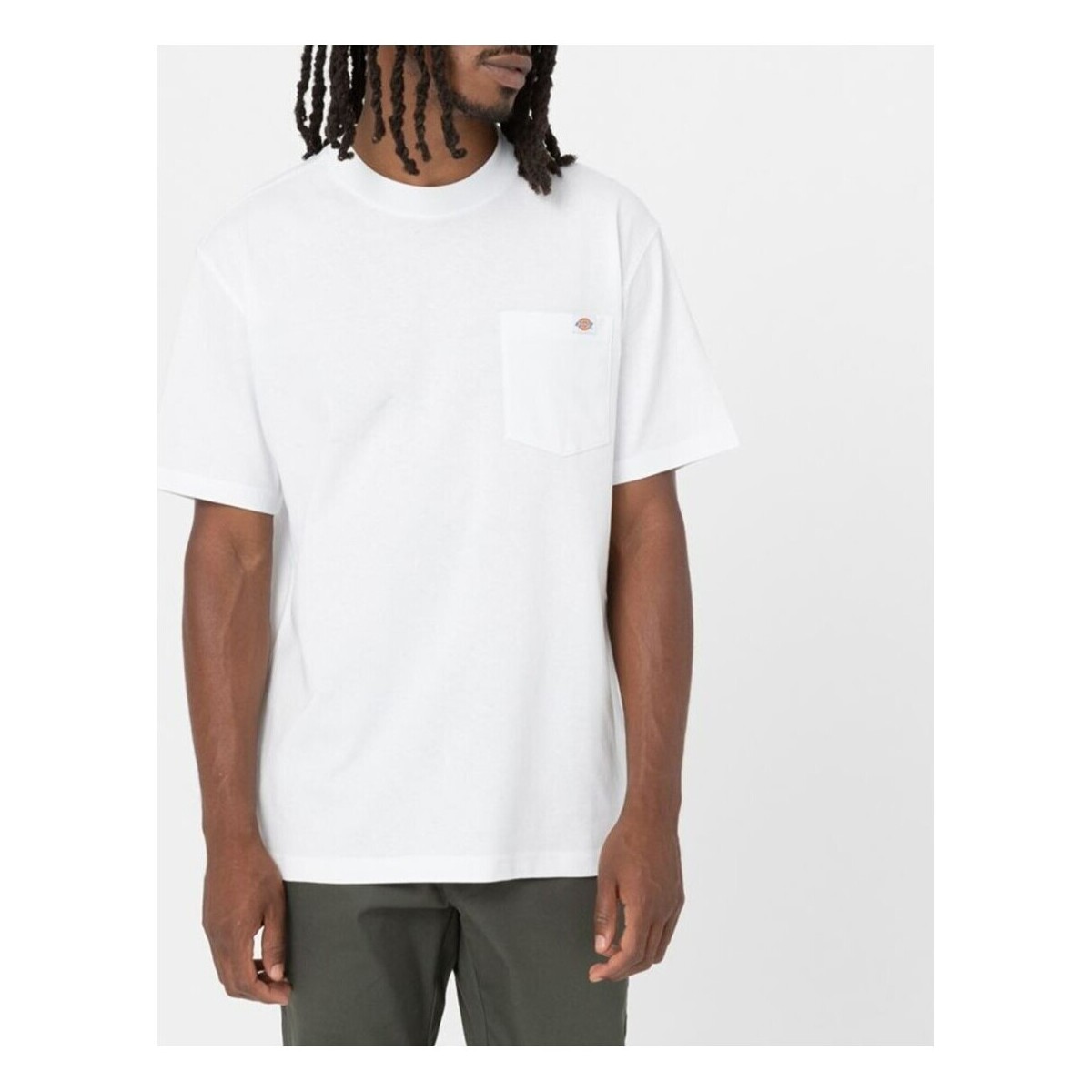 Abbigliamento Uomo T-shirt & Polo Dickies shirt Luray Bianco