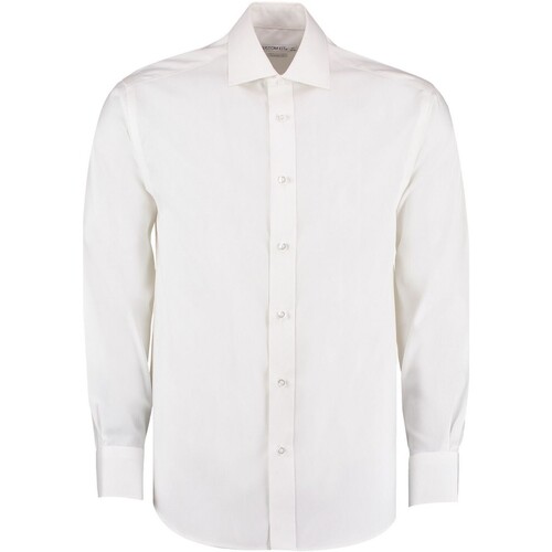 Abbigliamento Uomo Camicie maniche corte Kustom Kit KK118 Bianco