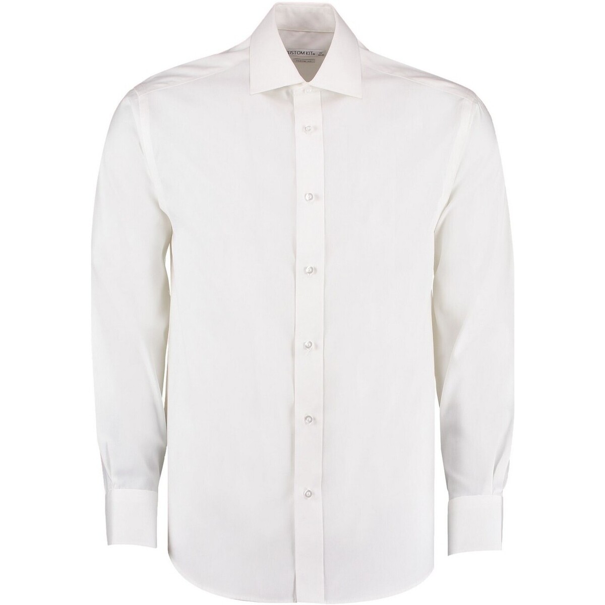 Abbigliamento Uomo Camicie maniche corte Kustom Kit Executive Premium Bianco