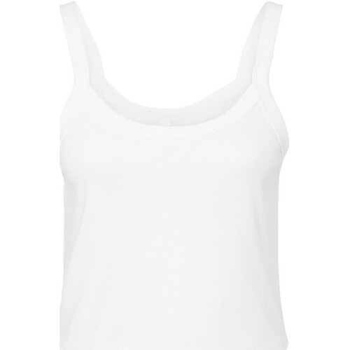 Abbigliamento Donna Top / T-shirt senza maniche Bella + Canvas RW9795 Bianco