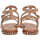 Scarpe Donna Sandali Ash sandali precious beige borchie in oro Beige
