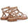 Scarpe Donna Sandali Ash sandali precious beige borchie in oro Beige