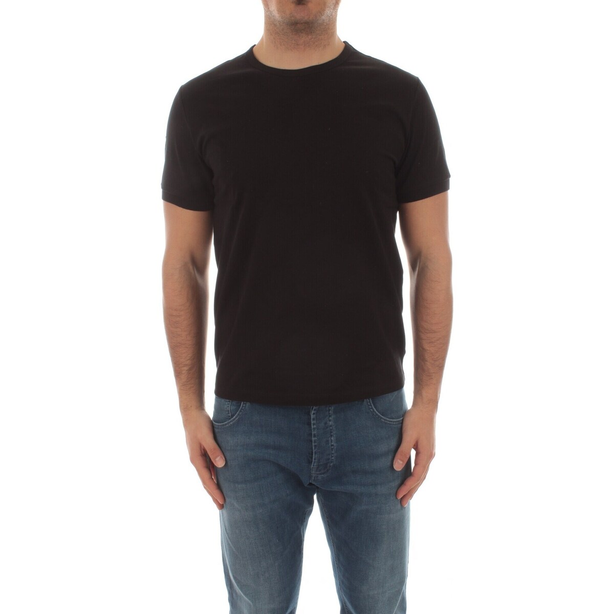 Abbigliamento Uomo T-shirt maniche corte Sun68 T34129 Nero