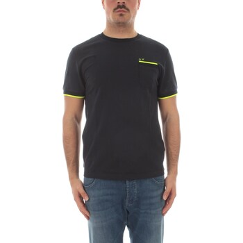 Abbigliamento Uomo T-shirt maniche corte Sun68 T34124 Blu