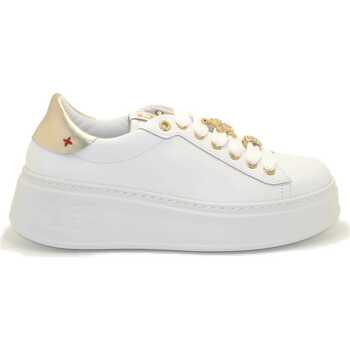 Scarpe Donna Sneakers Gio + SNEAKER PIA 148A tartaruga granchio bianco oro Bianco