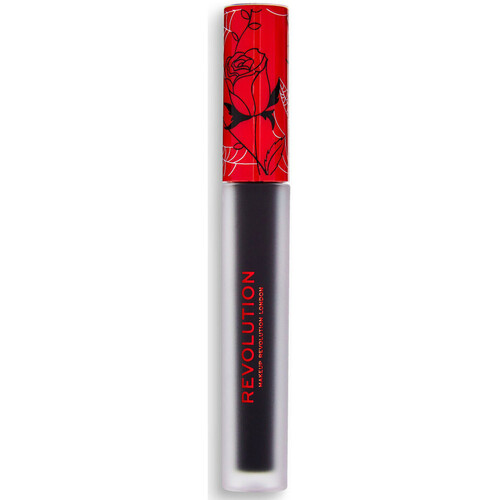 Bellezza Donna Rossetti Makeup Revolution Vinyl Liquid Lipstick - Nightmare Nero