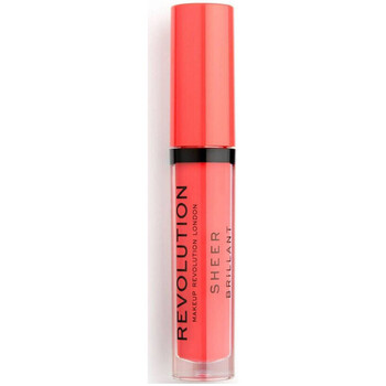 Bellezza Donna Gloss Makeup Revolution Sheer Brilliant Lip Gloss - 130 Decadence Arancio