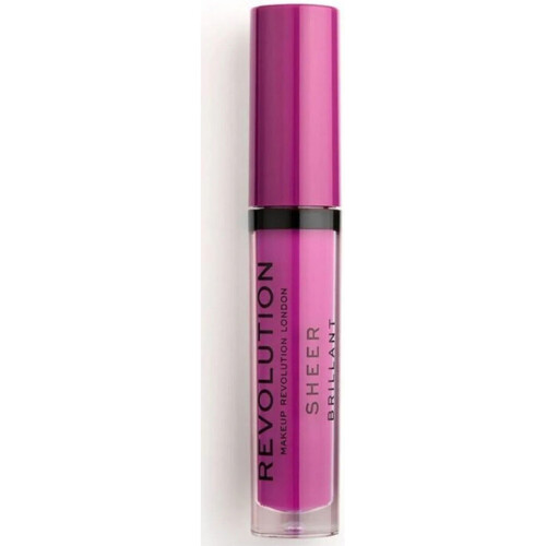 Bellezza Donna Gloss Makeup Revolution Sheer Brilliant Lip Gloss - 145 Vixen Viola