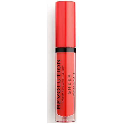 Bellezza Donna Gloss Makeup Revolution Sheer Brilliant Lip Gloss - 132 Cherry Arancio