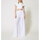 Abbigliamento Donna Jeans 3/4 & 7/8 Twin Set PANTALONI A PALAZZO IN SANGALLO Bianco