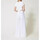 Abbigliamento Donna Jeans 3/4 & 7/8 Twin Set PANTALONI A PALAZZO IN SANGALLO Bianco