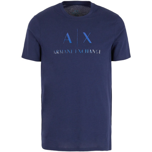 Abbigliamento Uomo T-shirt & Polo EAX 3DZTJE ZJH4Z Blu