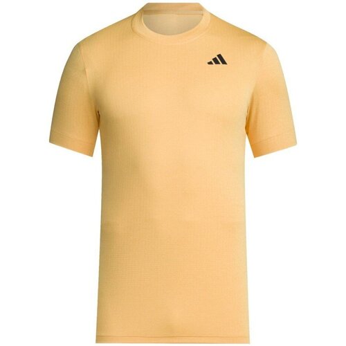 Abbigliamento Uomo T-shirt maniche corte adidas Originals T-shirt Tennis Uomo Freelift Arancio