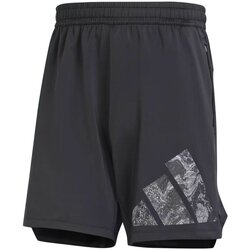 Abbigliamento Uomo Shorts / Bermuda adidas Originals Pantaloncini Uomo in Maglia Allenamento Nero