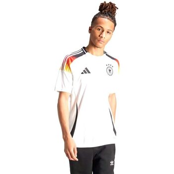 Abbigliamento Uomo T-shirt & Polo adidas Originals T-Shirt Ufficiale Calcio Uomo Home Germany Bianco