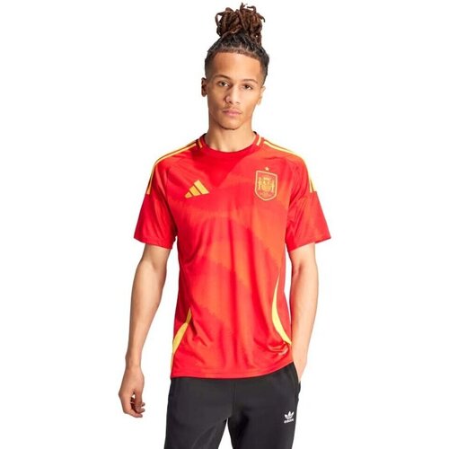 Abbigliamento Uomo T-shirt & Polo adidas Originals T-Shirt Ufficiale Calcio Uomo Home Spain Rosso