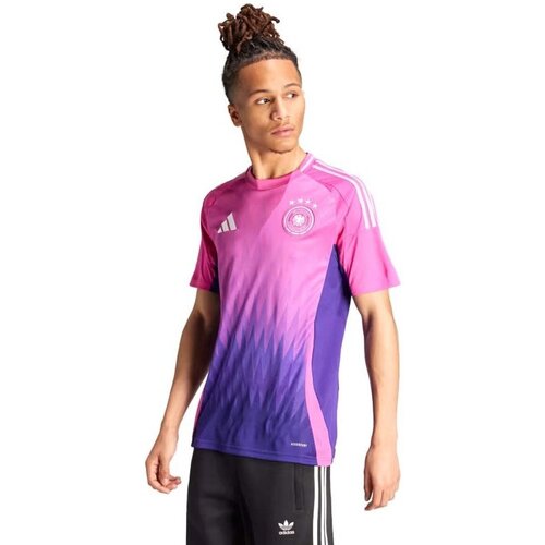 Abbigliamento Uomo T-shirt & Polo adidas Originals T-Shirt Ufficiale Calcio Away Uomo Germany 24 Rosa