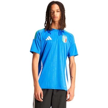 Abbigliamento Uomo T-shirt & Polo adidas Originals T-Shirt Ufficiale Calcio FIGC Italy Home Uomo Blu