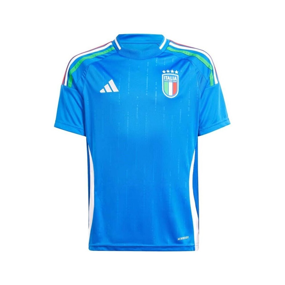 Abbigliamento Unisex bambino T-shirt & Polo adidas Originals T-Shirt Ufficiale Calcio FIGC Italy Home Junior Blu