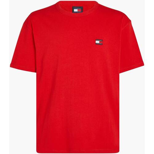 Abbigliamento Uomo T-shirt maniche corte Tommy Jeans ATRMPN-44892 Rosso
