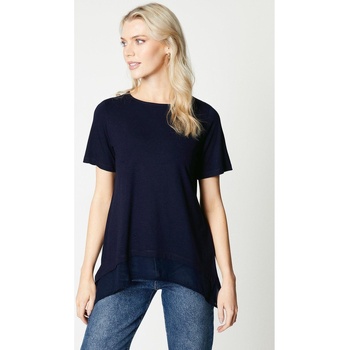Abbigliamento Donna T-shirts a maniche lunghe Principles DH6792 Blu