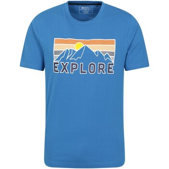Abbigliamento Uomo T-shirts a maniche lunghe Mountain Warehouse Explore Blu