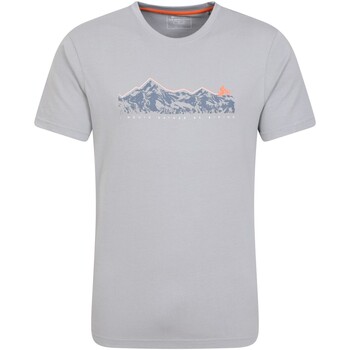 Abbigliamento Uomo T-shirts a maniche lunghe Mountain Warehouse MW2739 Grigio