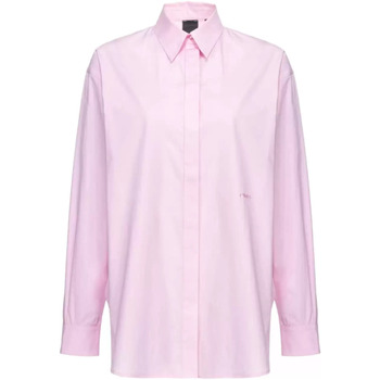Abbigliamento Donna Camicie Pinko camicia rosa popeline Rosa