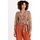 Abbigliamento Donna Camicie Molly Bracken E1652CP-CAMEL RANI multicolore