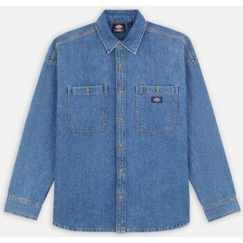 Abbigliamento Uomo Camicie maniche lunghe Dickies HOUSTON DK0A4YF5-CLB CLASSIC BLUE Blu